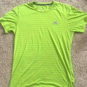Green adidas shirt